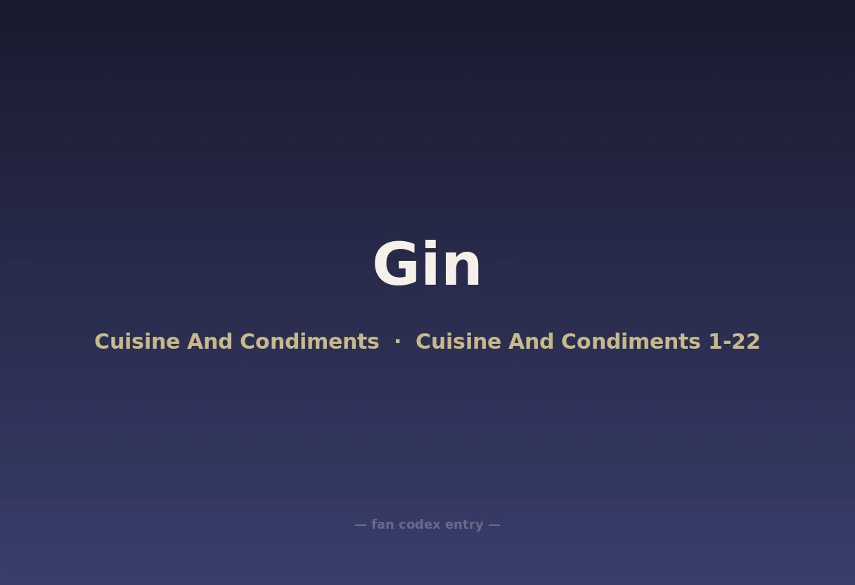 Gin