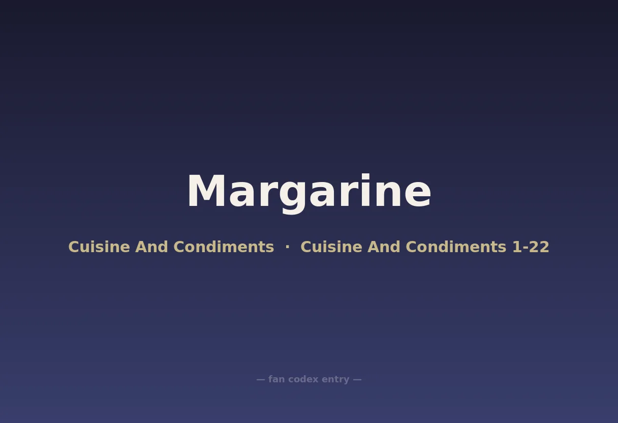 Margarine