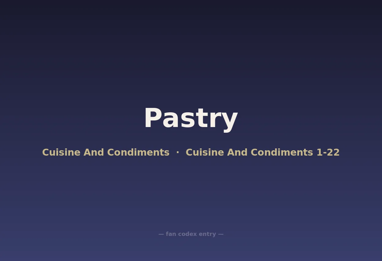 Pastry