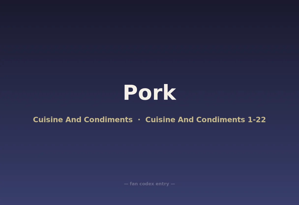 Pork