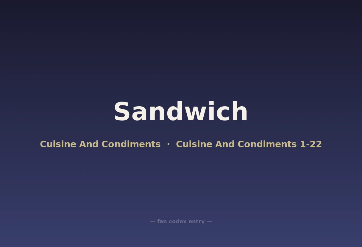 Sandwich