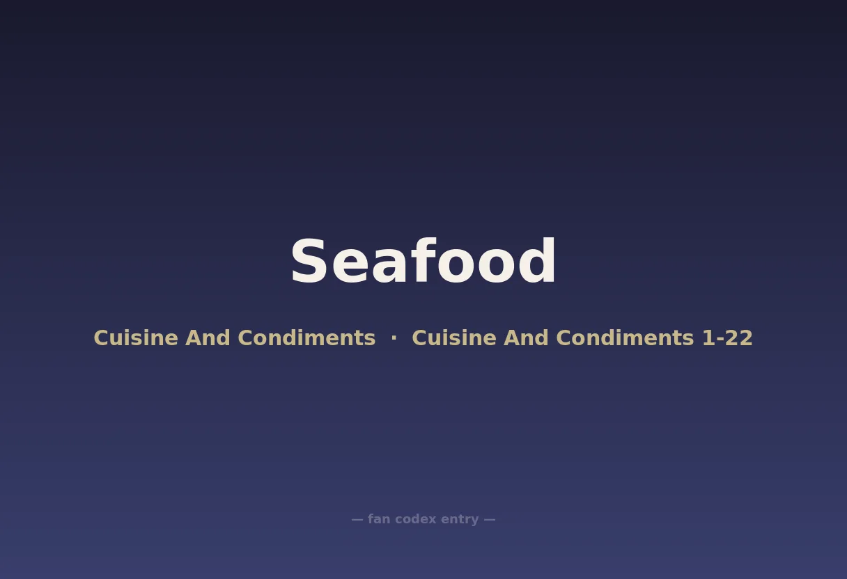 Seafood